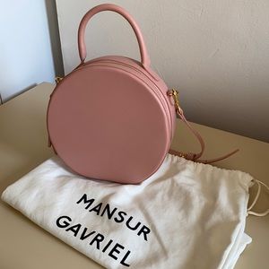 Mansur Gavriel round leather bag